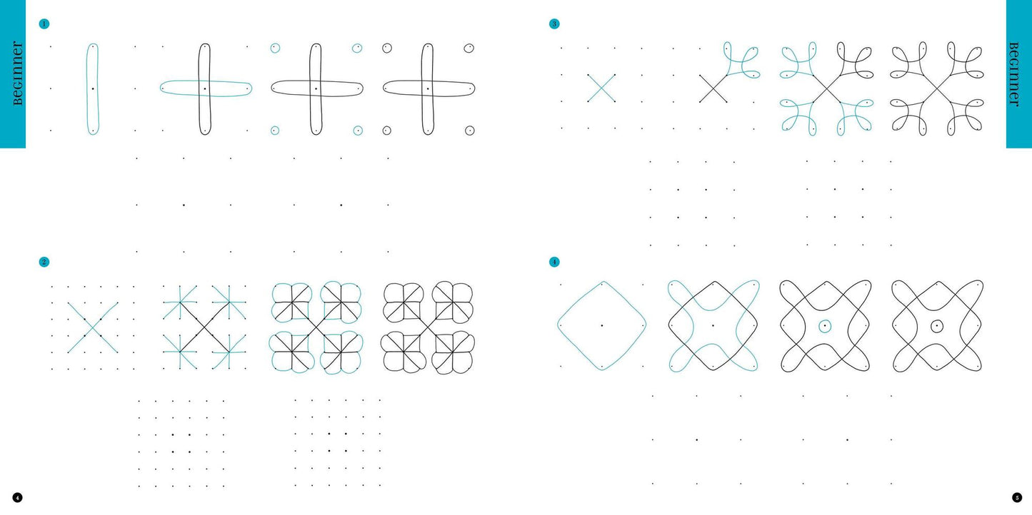 Posh Art of the Dot: Create Stunning Kolam Patterns that Flow Through and Around Dots