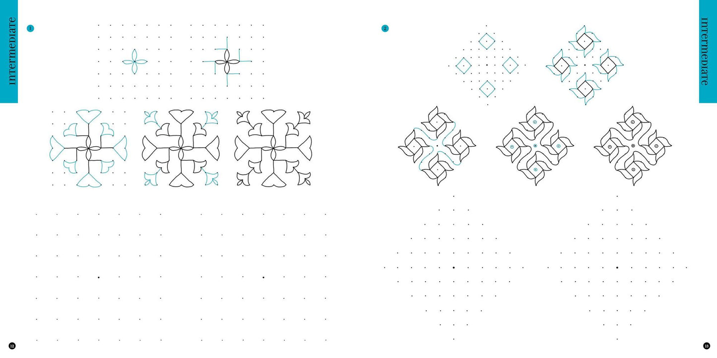 Posh Art of the Dot: Create Stunning Kolam Patterns that Flow Through and Around Dots