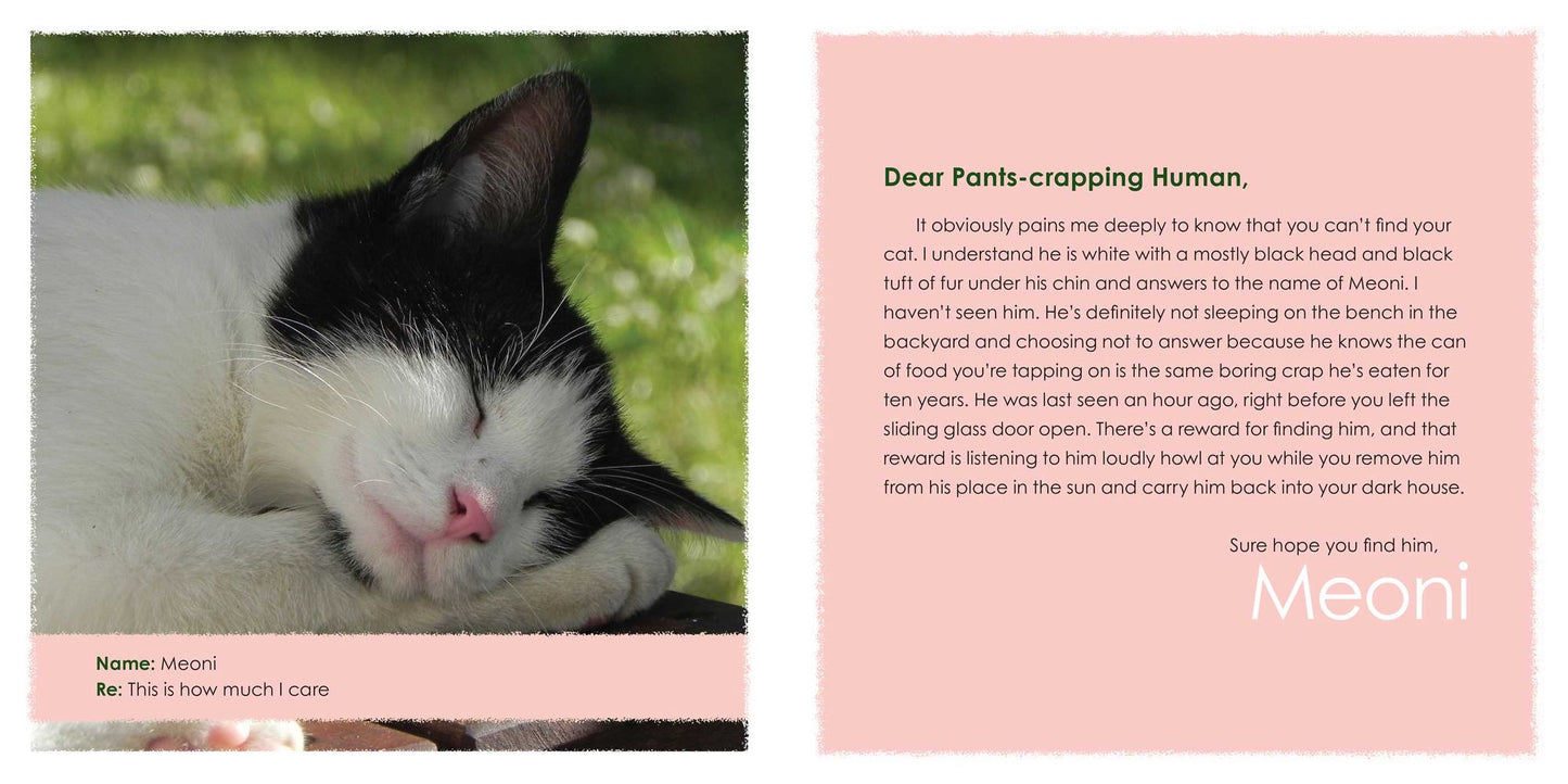 Sorry I Barfed on Your Bed Again: (and More Heartwarming Letters from Kitty)