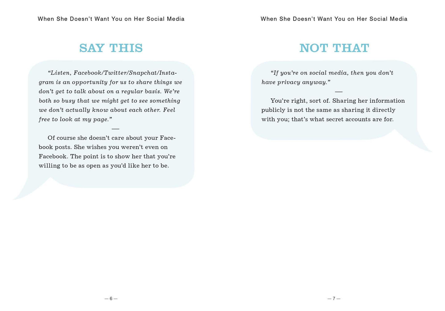 Say This, Not That To Your Teenage Daughter: The Pocket Guide to Everyday Conversations