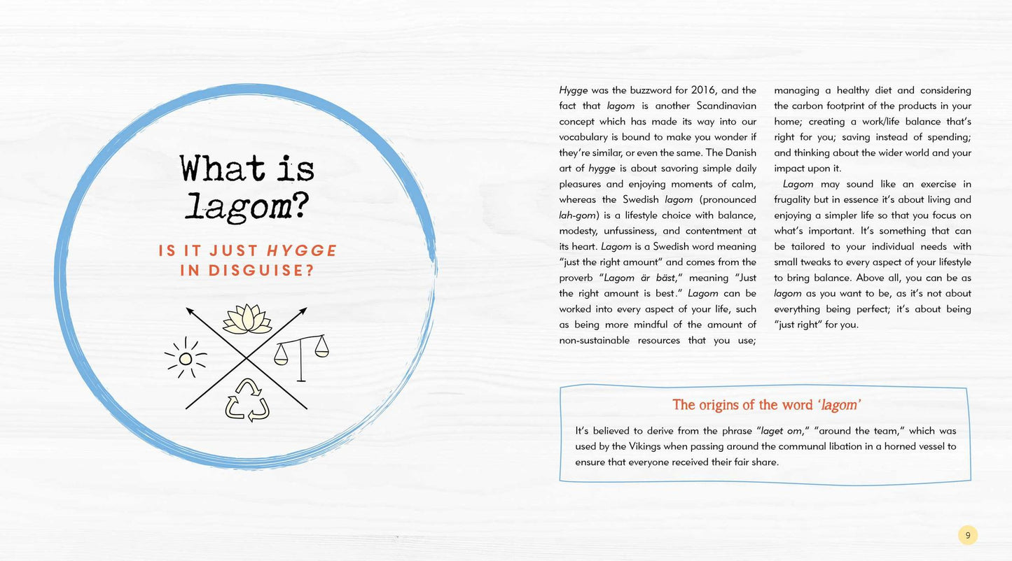 The Little Book of Lagom: How to Balance Your Life the Swedish Way