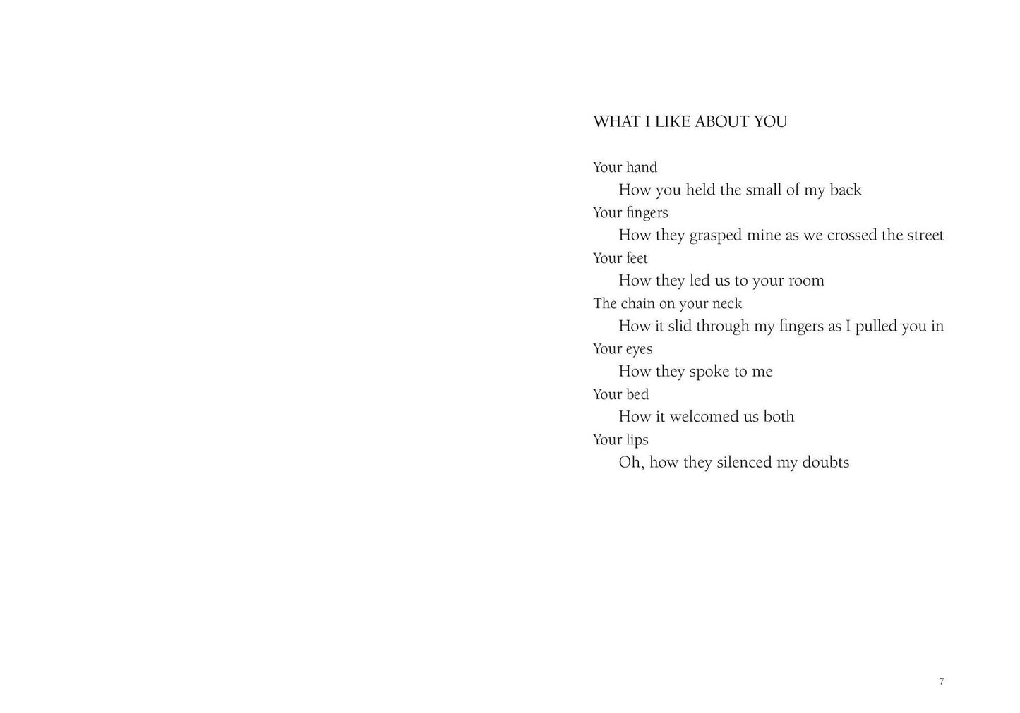 The Last Time I'll Write About You
