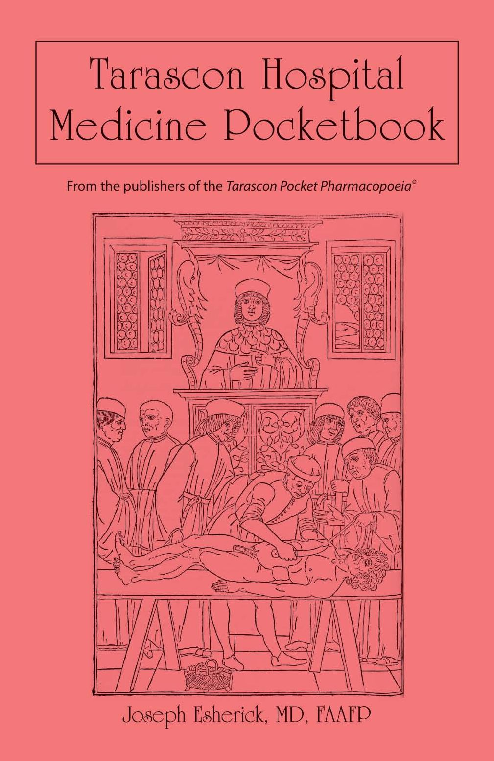 Tarascon Hospital Medicine Pocketbook