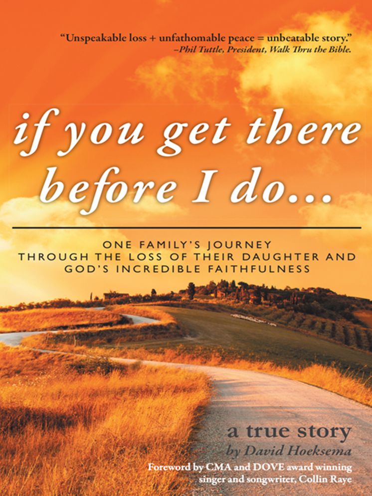 if you get there before I do...: One family's journey through the loss of their daughter and God's incredible faithfulness
