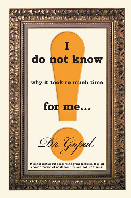 I Do Not Know Why it Took So Much Time for Me ...