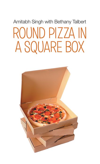 Round Pizza in a Square Box