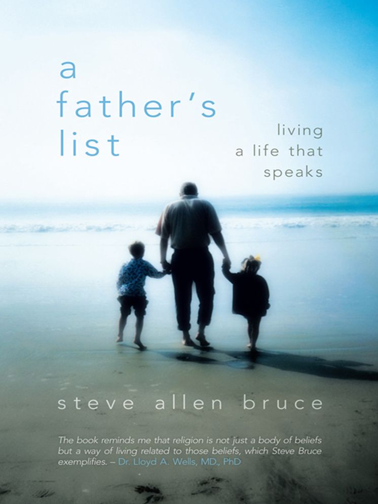 A Father's List: Living a Life that Speaks