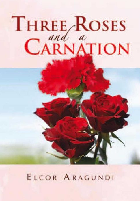 Three Roses and a Carnation