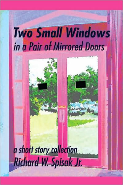 Two Small Windows in a Pair of Mirrored Doors