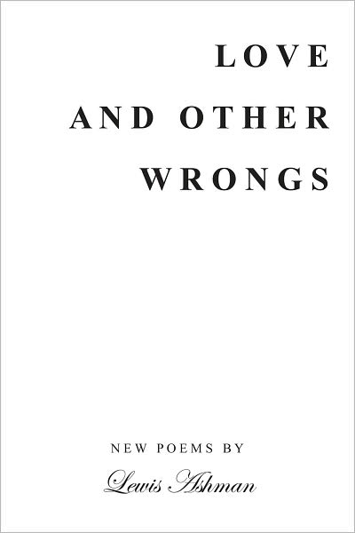Love and Other Wrongs