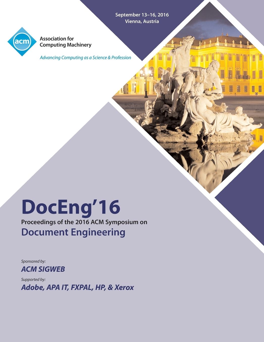 Doceng 16 ACM Symposium on Document Engineering
