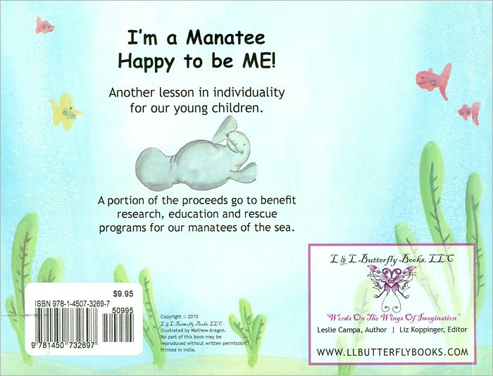 I'm a Manatee Happy to be ME!