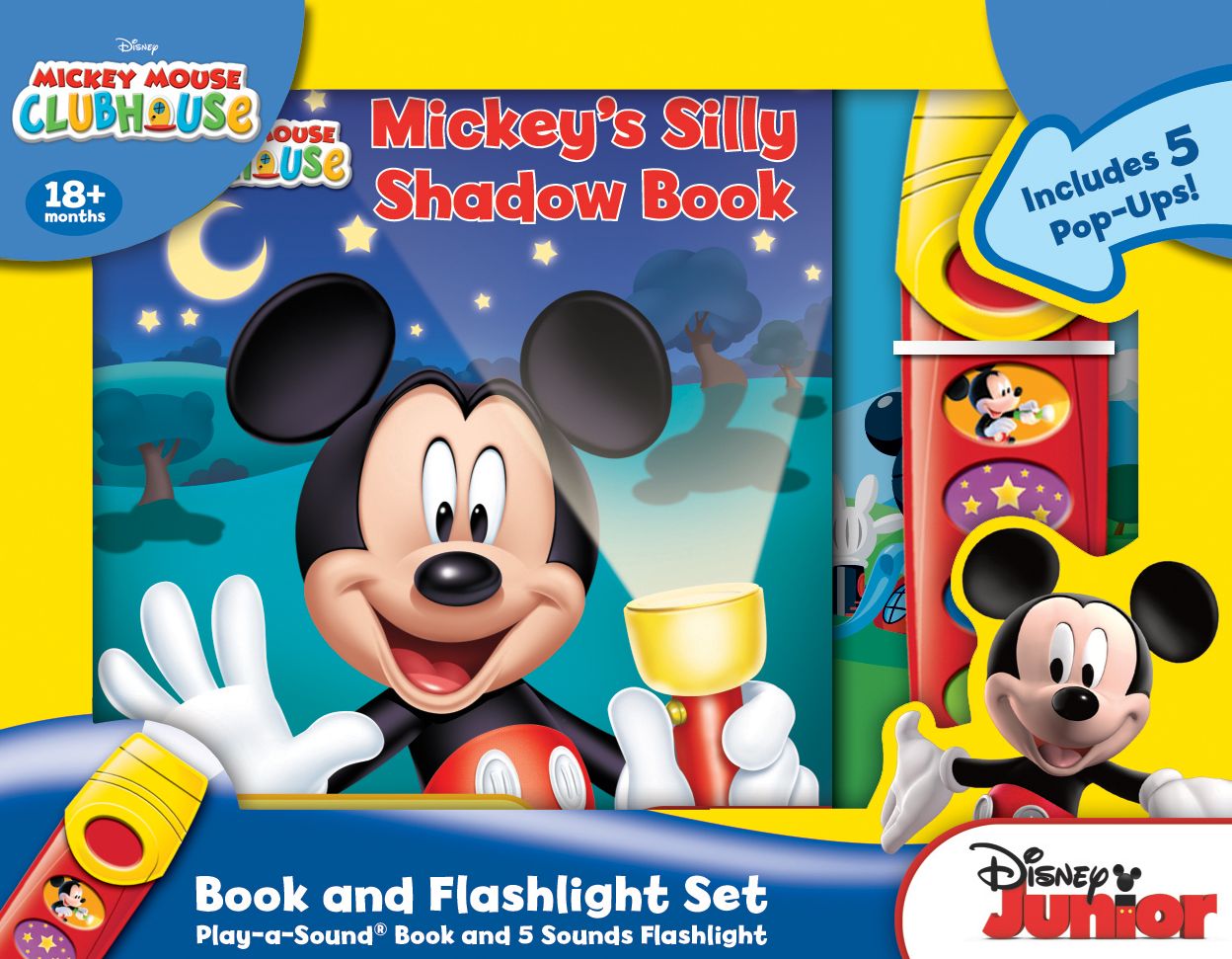 Mickey's Silly Shadow Book Little Flashlight