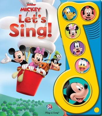 Mickey Mouse Clubhouse 6 Button Little Music Note