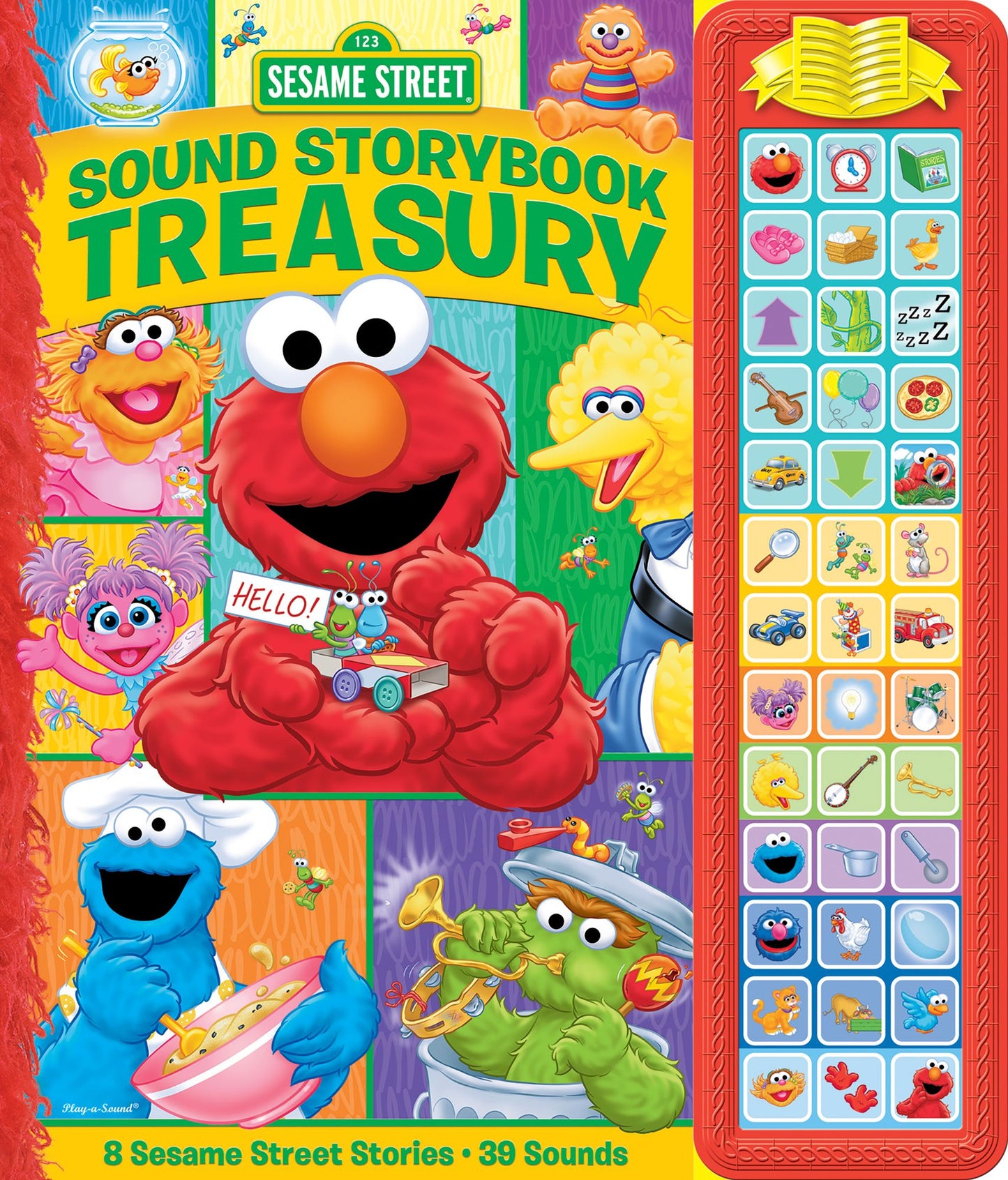Sesame Street Sound Storybook Treasury: 8 Sesame Street Stories- 39 Sounds