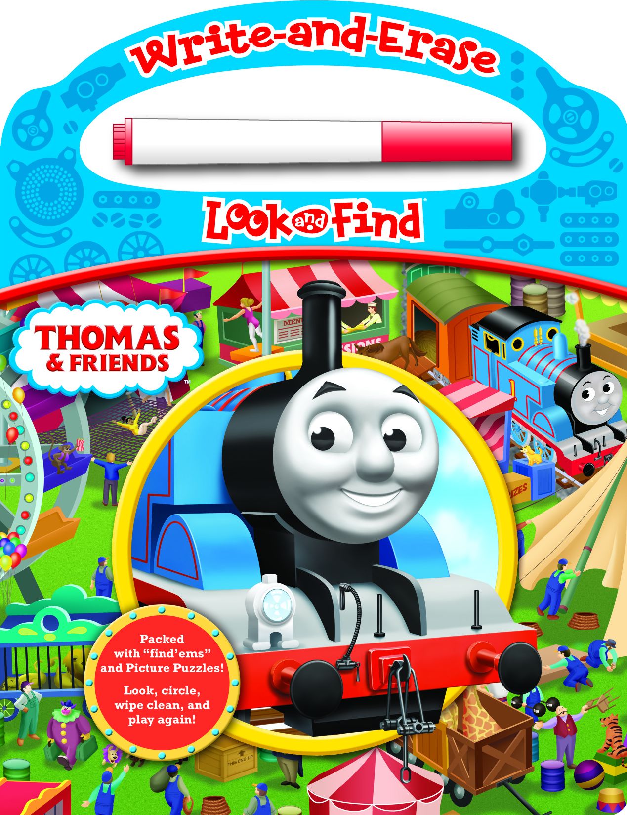 Thomas: Write & Erase Look & Find