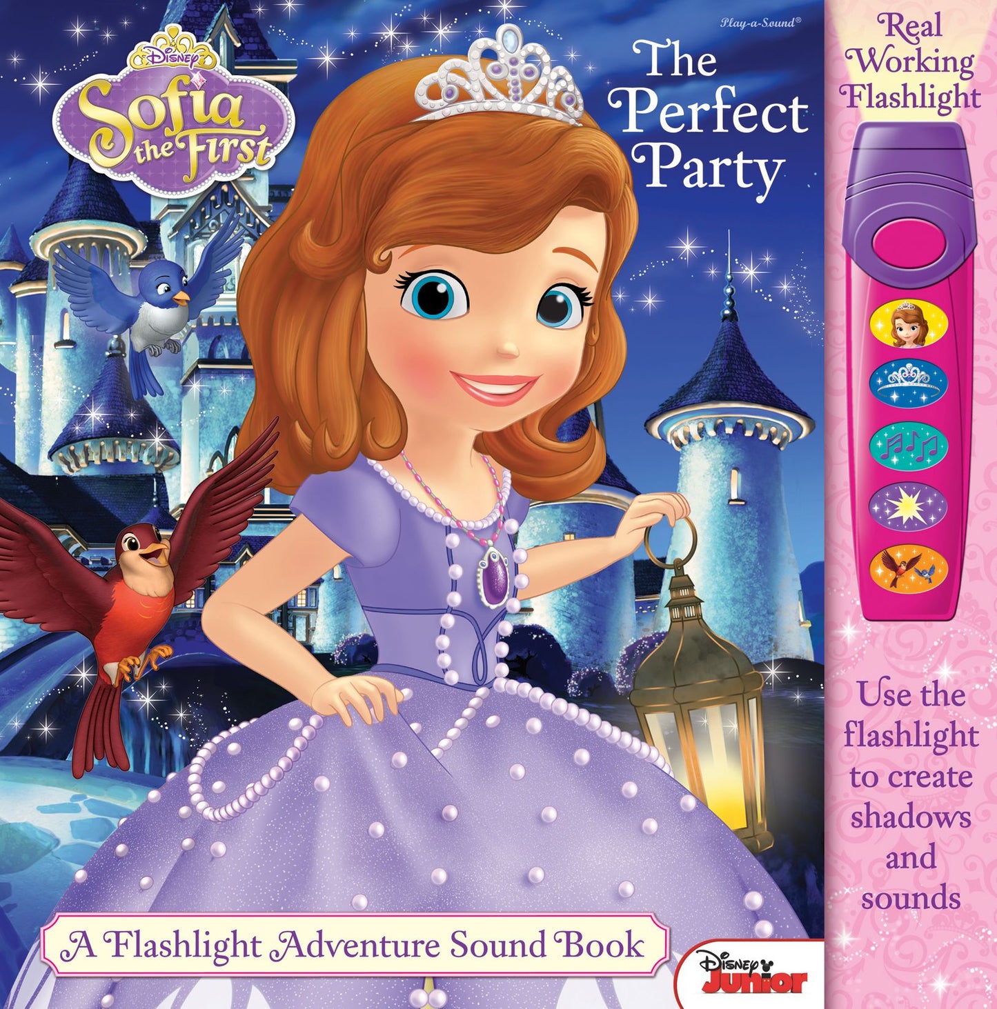 Sofia The First: The Perfect Party: A Flashlight Adventure Book
