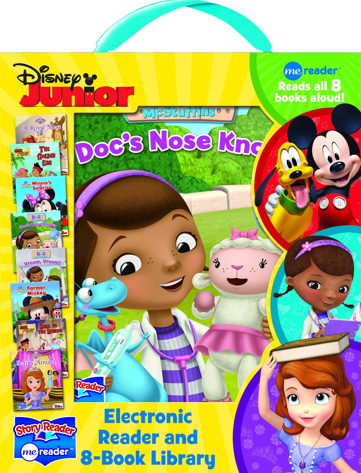 Me Reader Disney Jr.: Electronic Reader and 8-Book Library