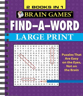 Brain Games Find a Word Large Print