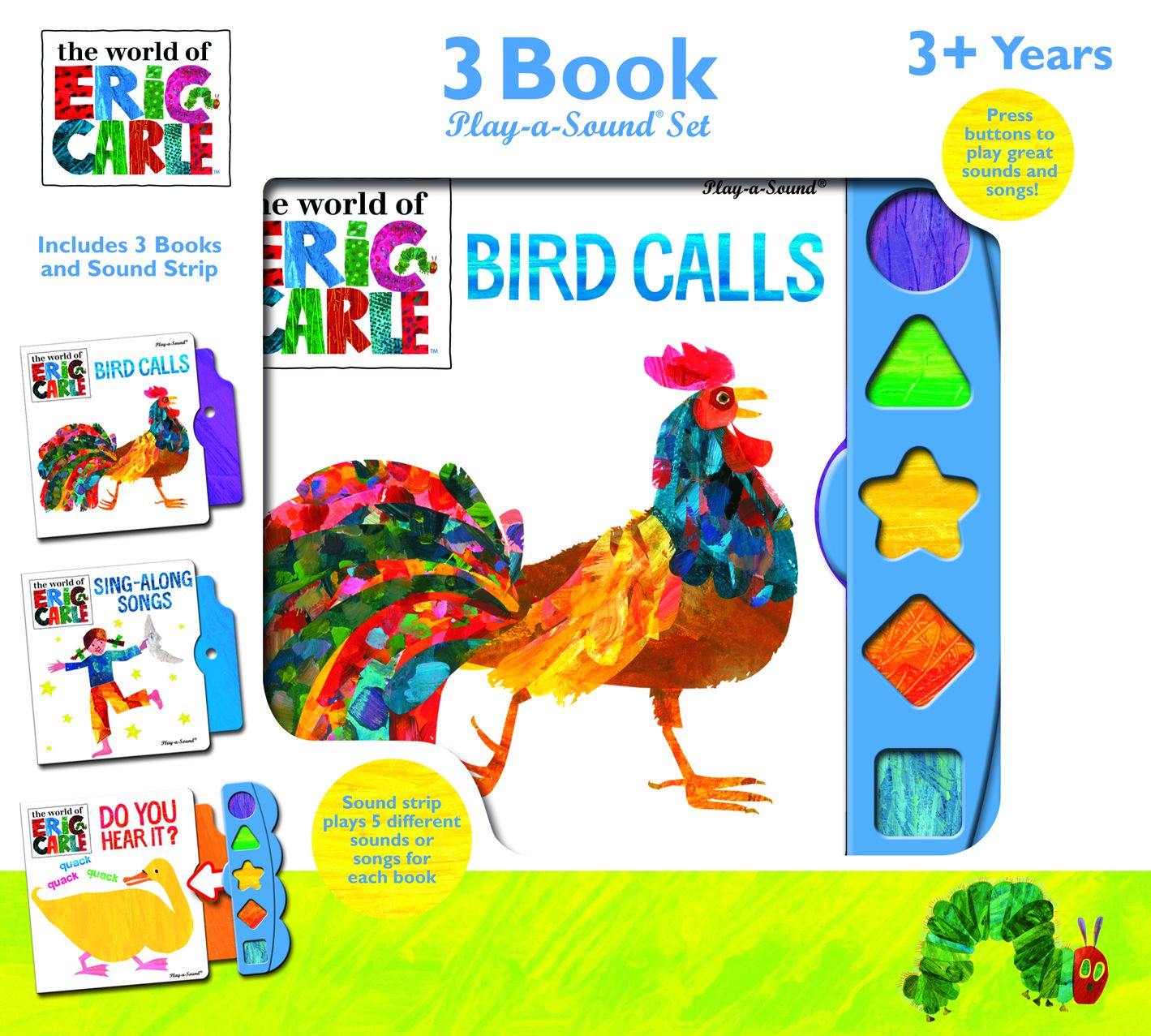 The World of Eric Carle: 3 Book Play-a-Sound? Set
