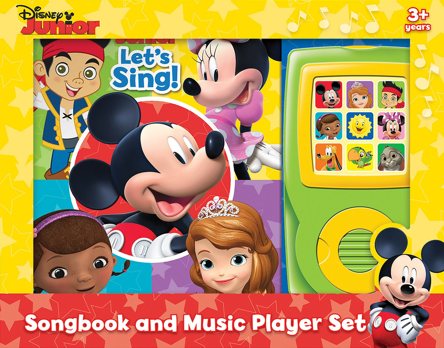 Disney Junior Songbook and Music Player Set: Let's Sing!