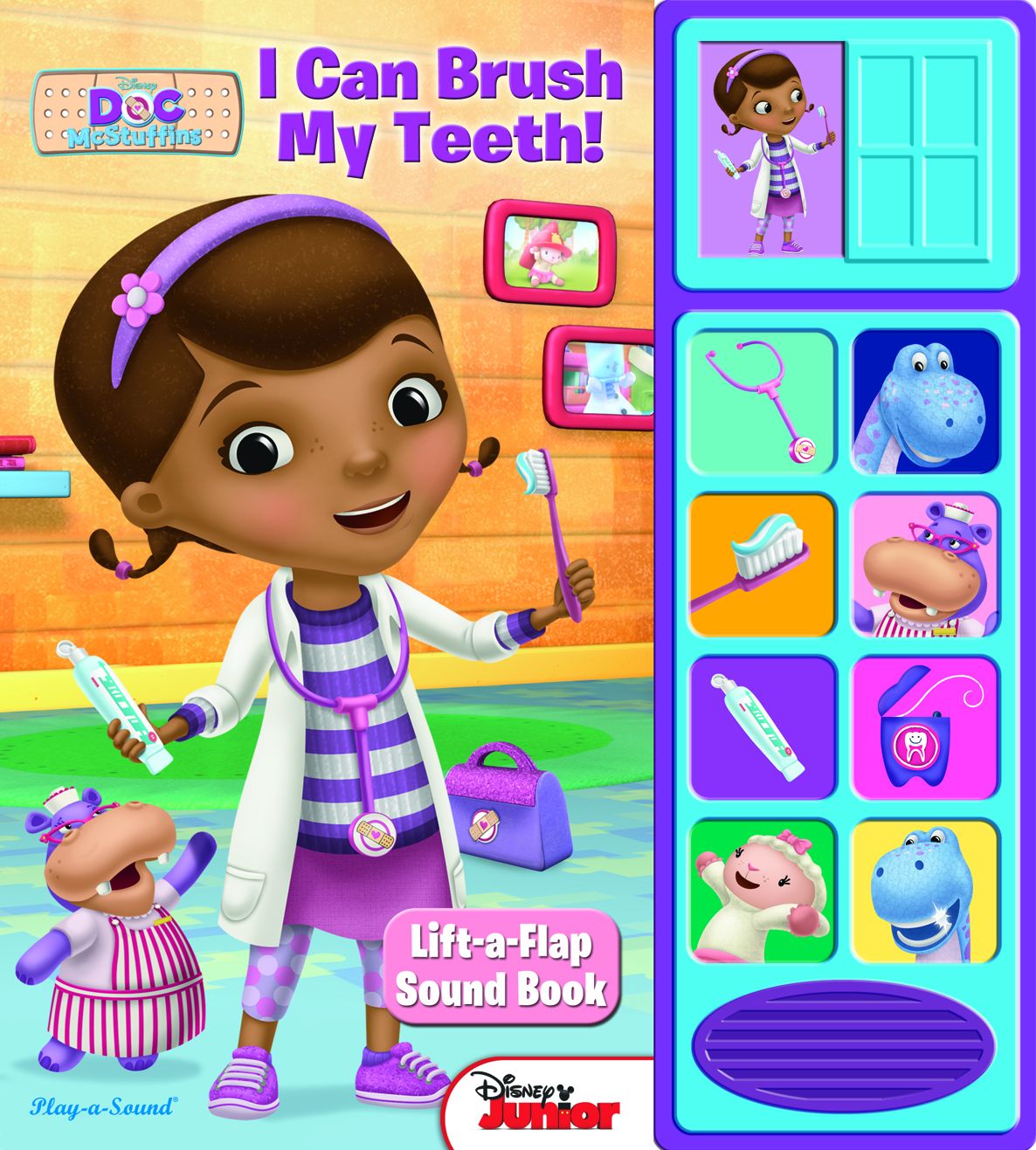 Disney: Doc McStuffins I Can Brush My Teeth!: Lift-a-Flap Sound Book