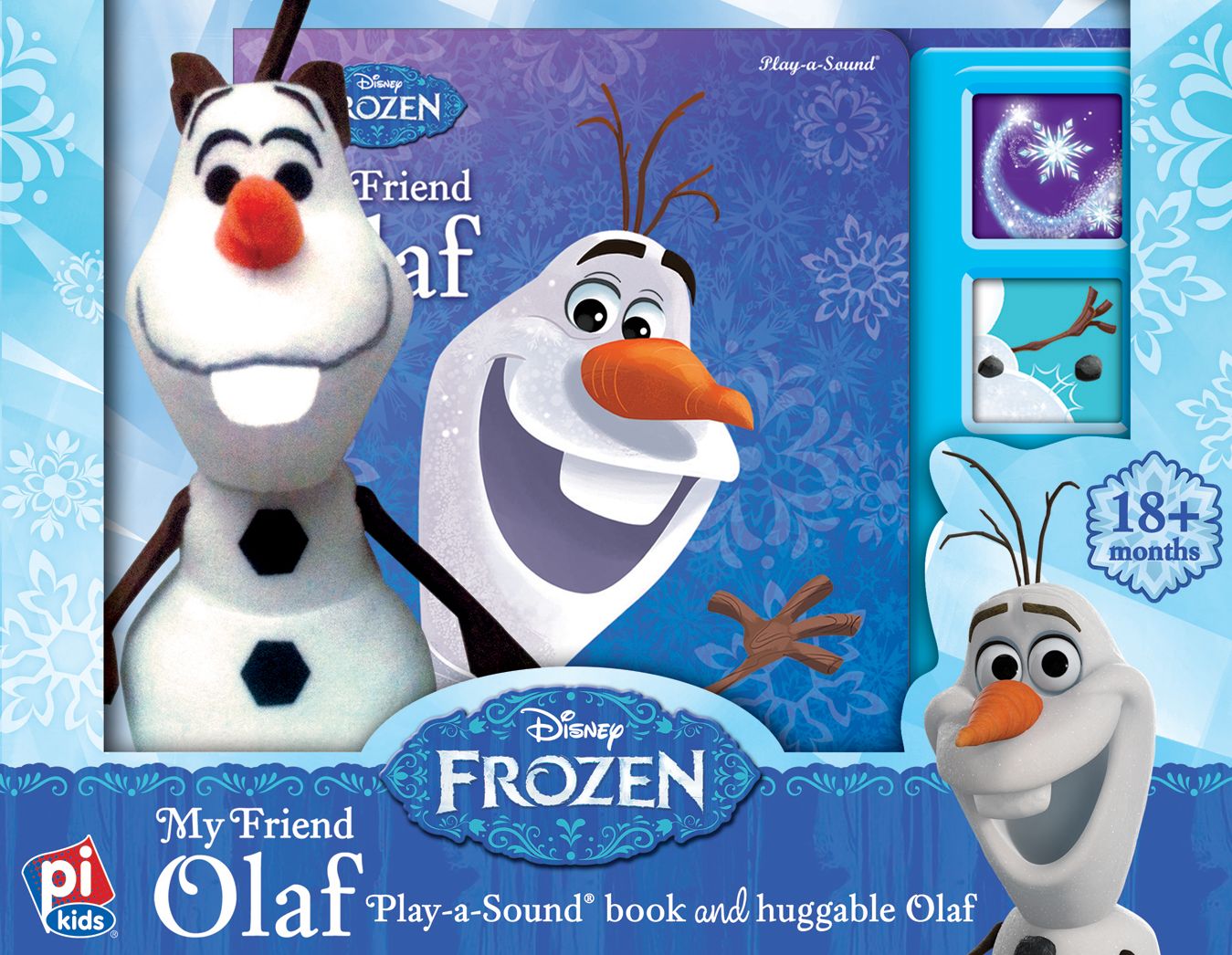 Disney Frozen My Friend Olaf: Play-A-Sound Book and Huggable Olaf