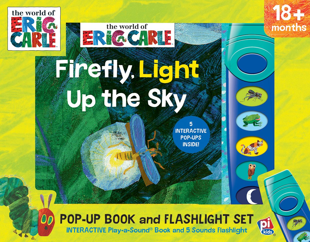 The World of Eric Carle Firefly, Light Up the Sky: Pop-Up Book and Flashlight Set