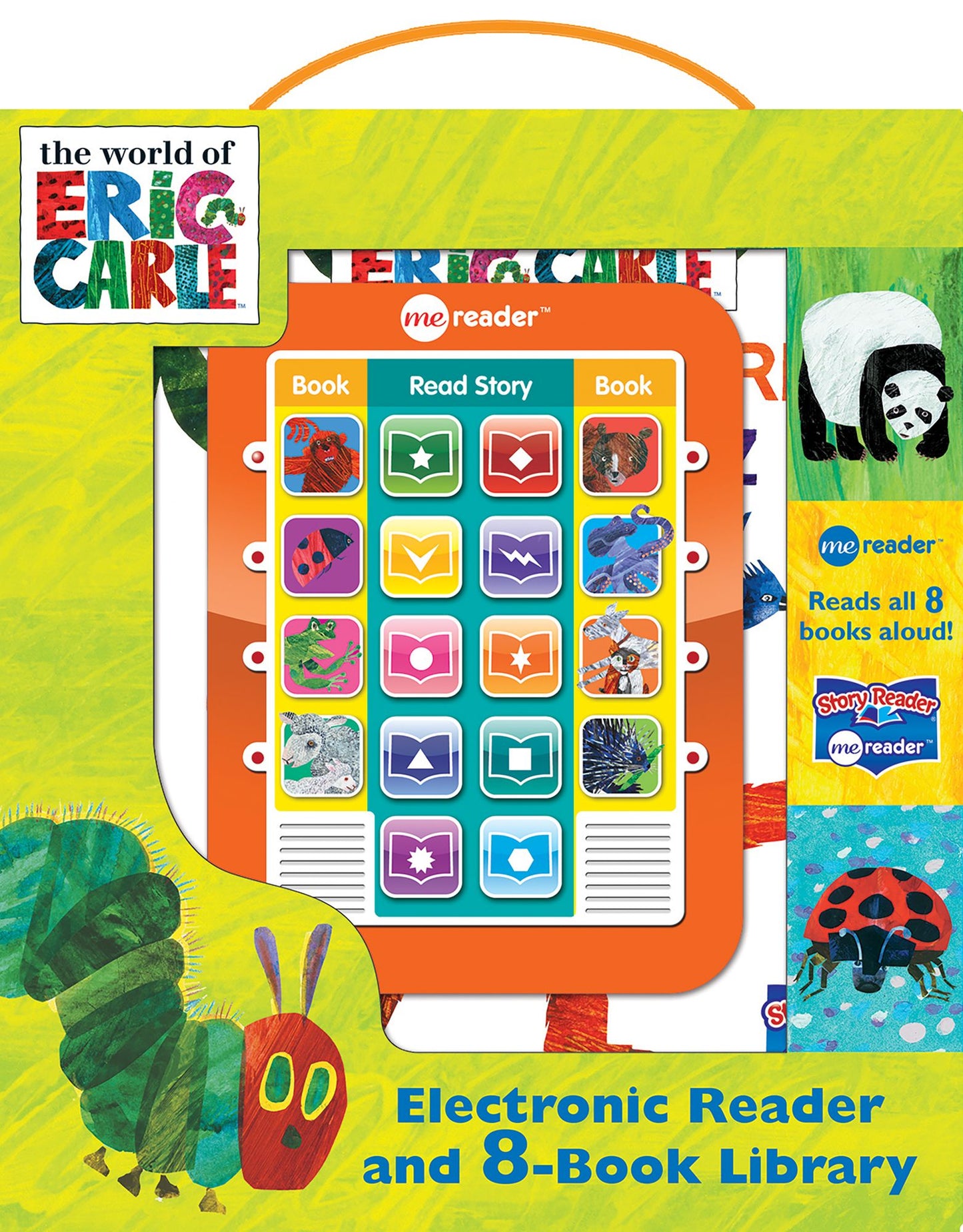 The World of Eric Carle Electronic Reader and 8-Book Library: Me Reader? reads all 8 books aloud!