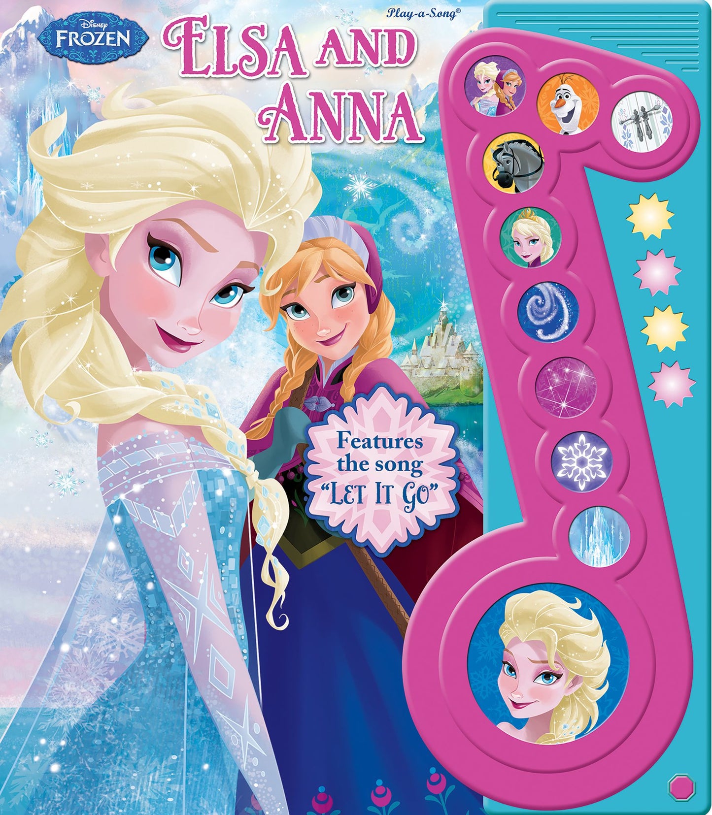 Disney Frozen Play-a-Song Elsa and Anna: Features the Song "Let It Go"