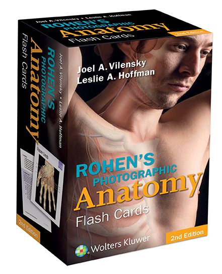 Rohen's Photographic Anatomy Flash Cards