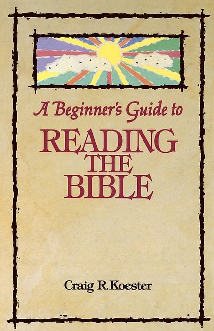 Beginners' Guide to Reading the Bible