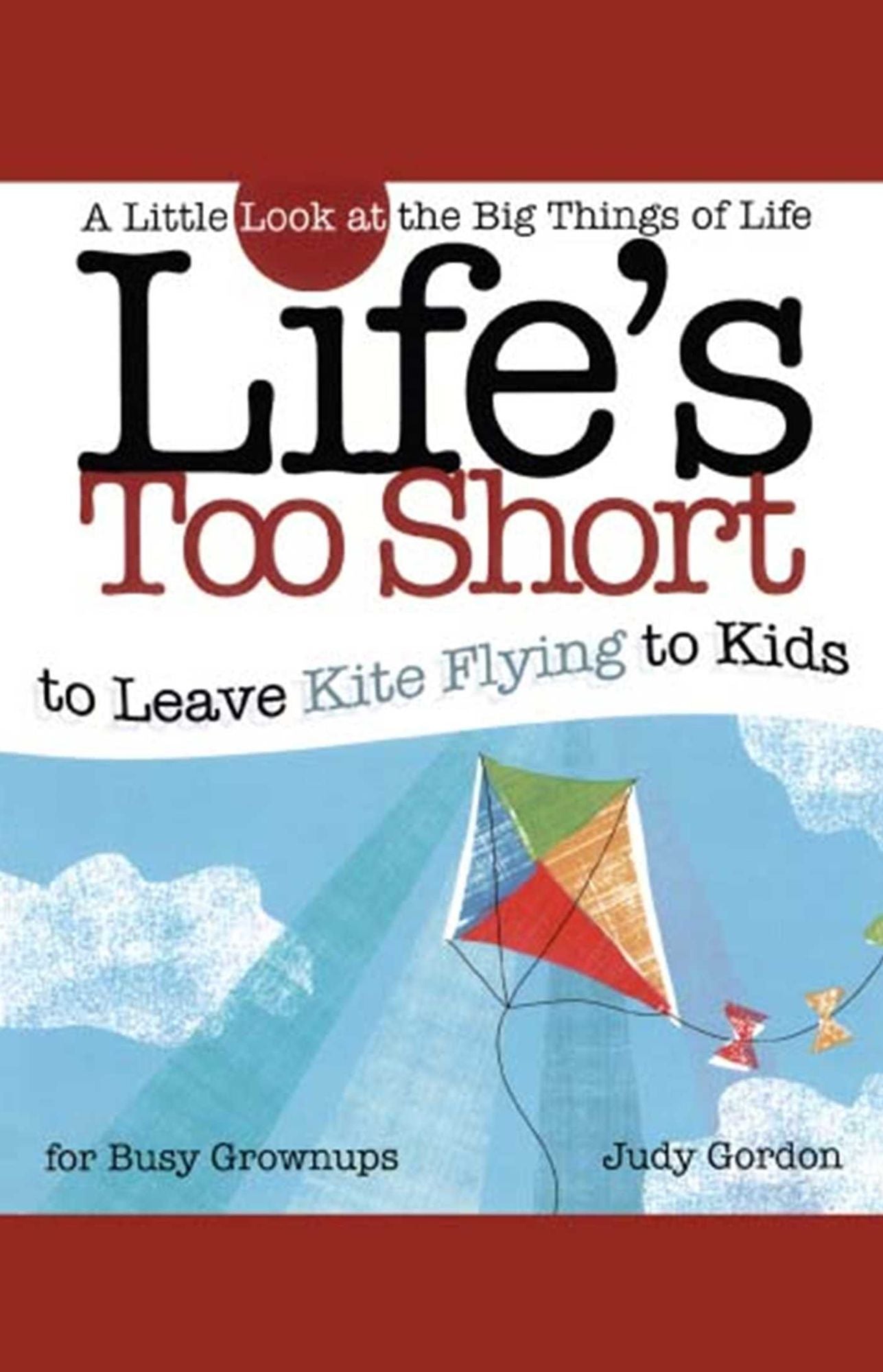 Life's too Short to Leave Kite Flying to Kids: A Little Look at the Big Things in Life