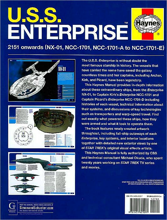 Star Trek: U.S.S. Enterprise: Haynes Manual