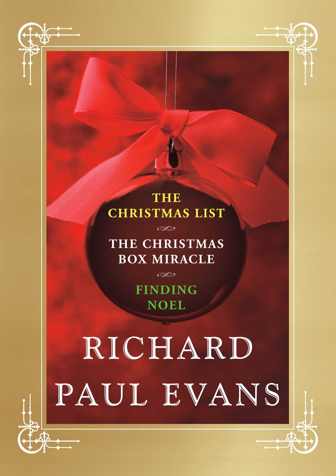 Richard Paul Evans Ebook Christmas Set: Christmas List, Christmas Box Miracle, Finding Noel