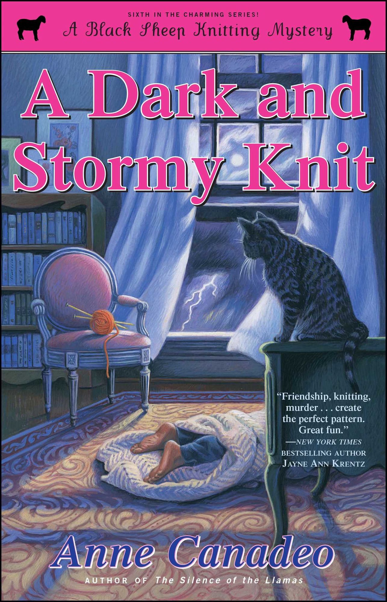A Dark and Stormy Knit (Black Sheep Knitting Mystery #6)