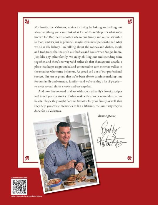 Cooking Italian with the Cake Boss: Family Favorites as Only Buddy Can Serve Them Up