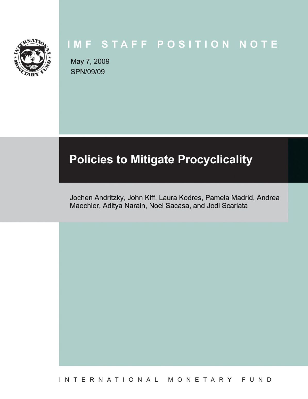 Policies to Mitigate Procyclicality