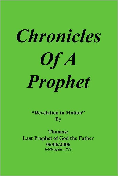 Chronicles Of A Prophet: Revelation In Motion