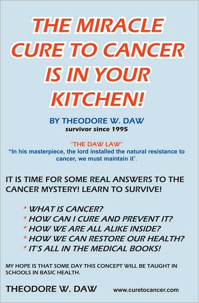 THE MIRACLE CURE TO CANCER IS IN YOUR KITCHEN!