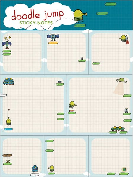 Doodle Jump Sticky Notes