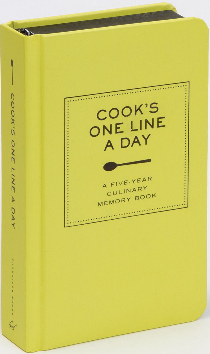 Cook's One Line A Day: A Five-Year Culinary Memory Book