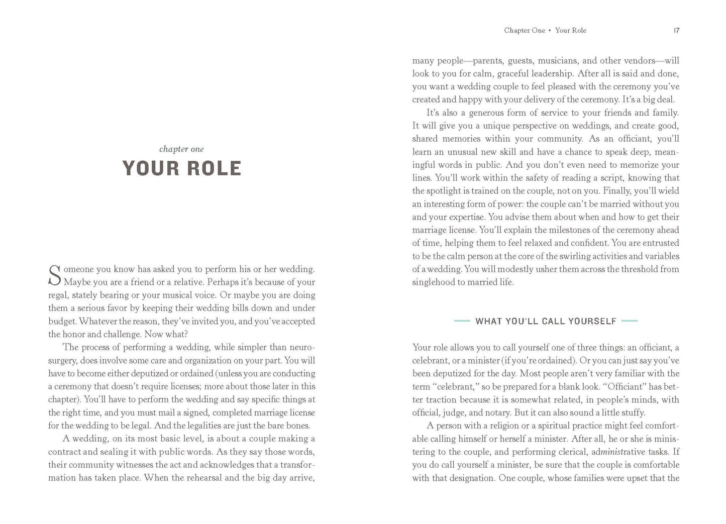 The Wedding Officiant's Guide: How to Write and Conduct a Perfect Ceremony