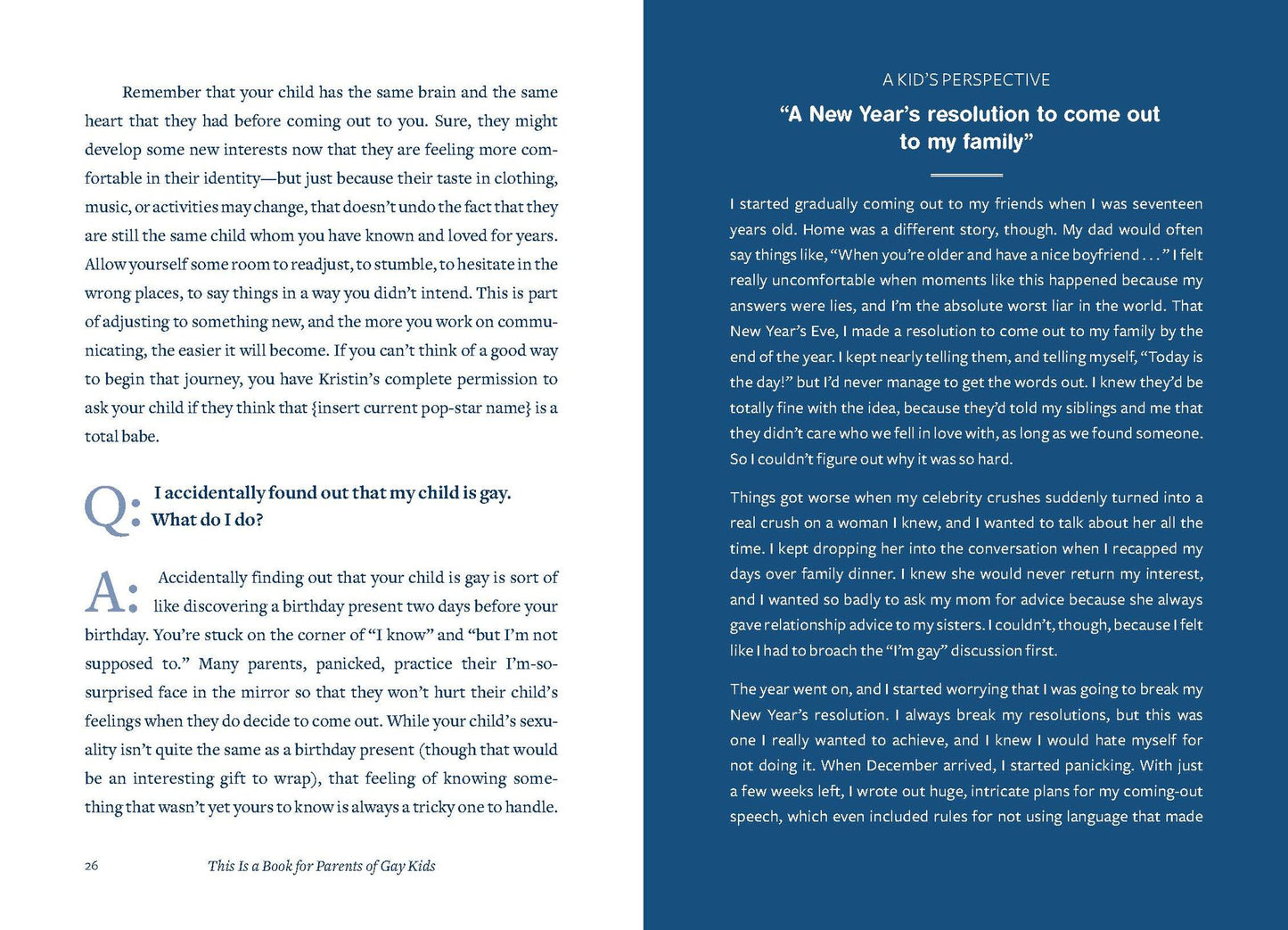 This Is a Book for Parents of Gay Kids: A Question & Answer Guide to Everyday Life
