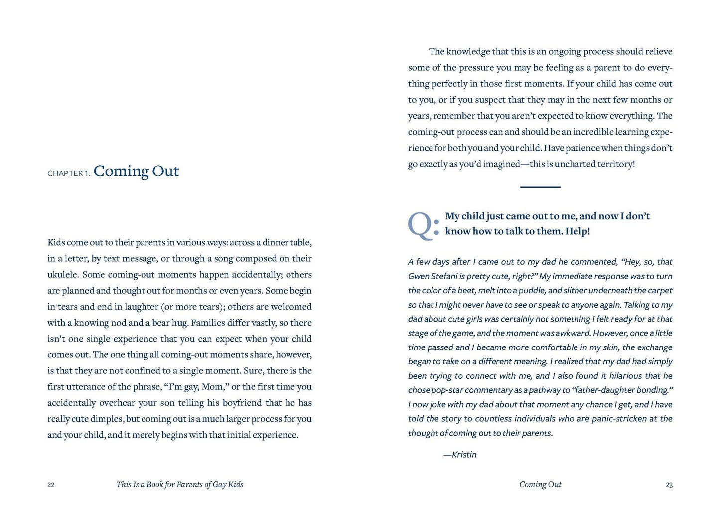This Is a Book for Parents of Gay Kids: A Question & Answer Guide to Everyday Life