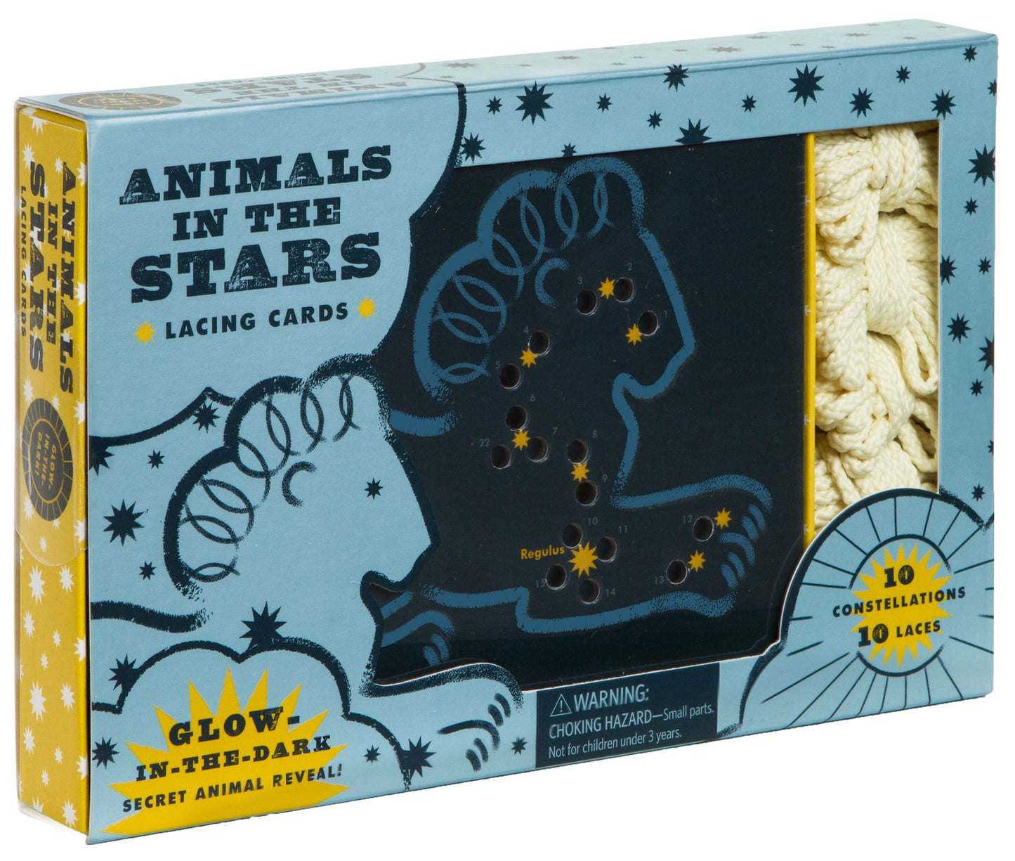 Animals in the Stars Lacing Cards