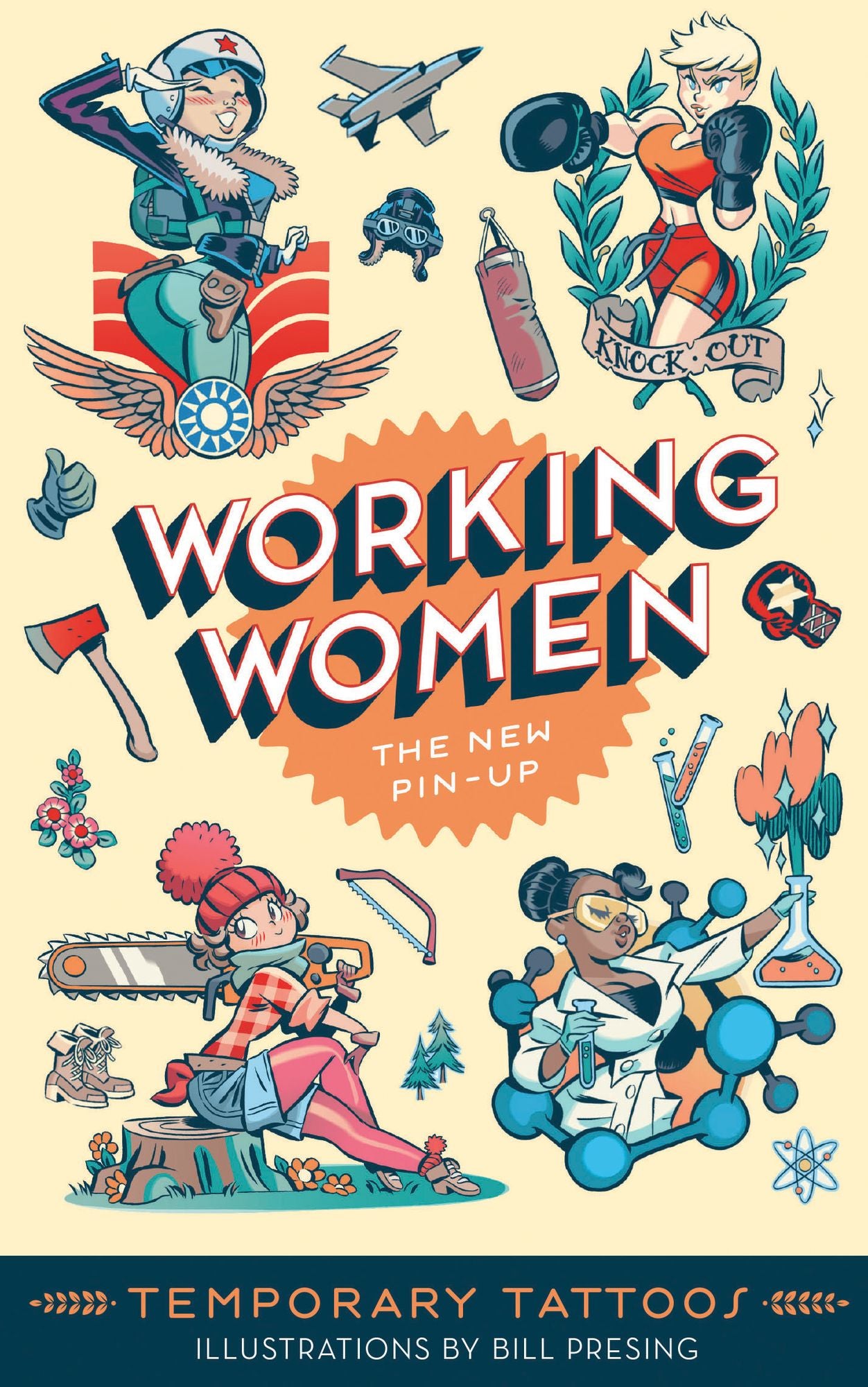 Working Women : Temporary Tattoos