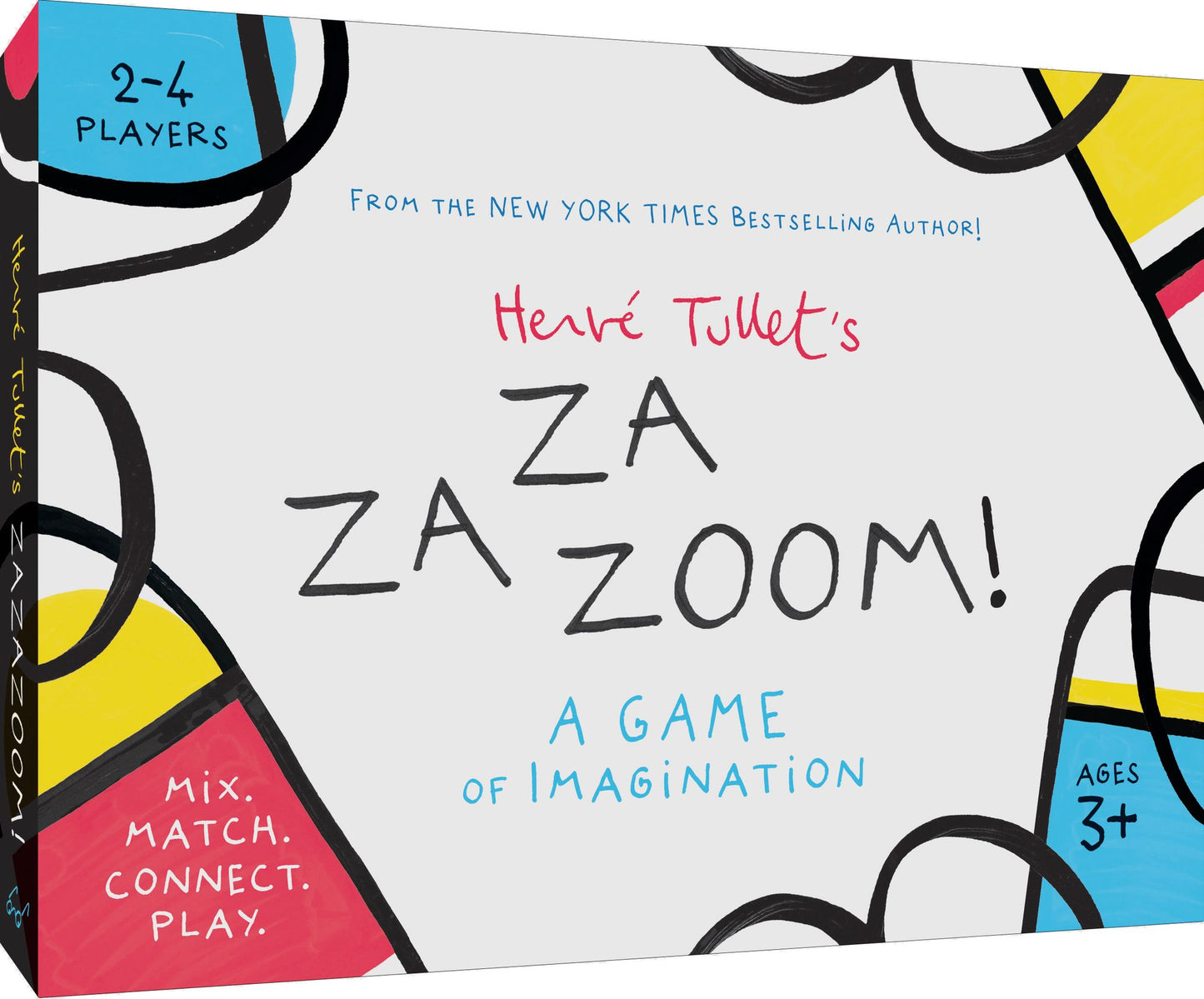 Herve Tullet's Zazazoom!: A Game of Imagination: Mix. Match. Connect. Play.