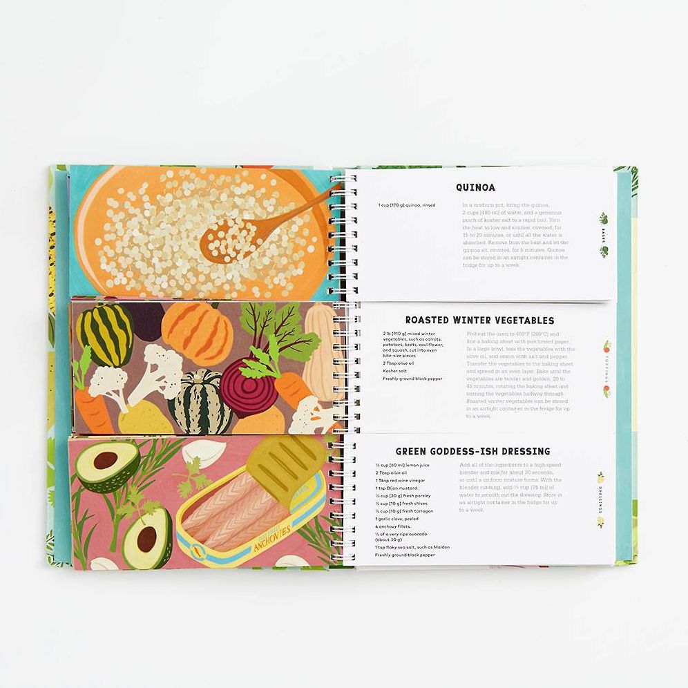 Salad Party: Mix and Match to Make 3,375 Fresh Creations (Salad Recipe Cookbook, Healthy Meal Prep Ideas)