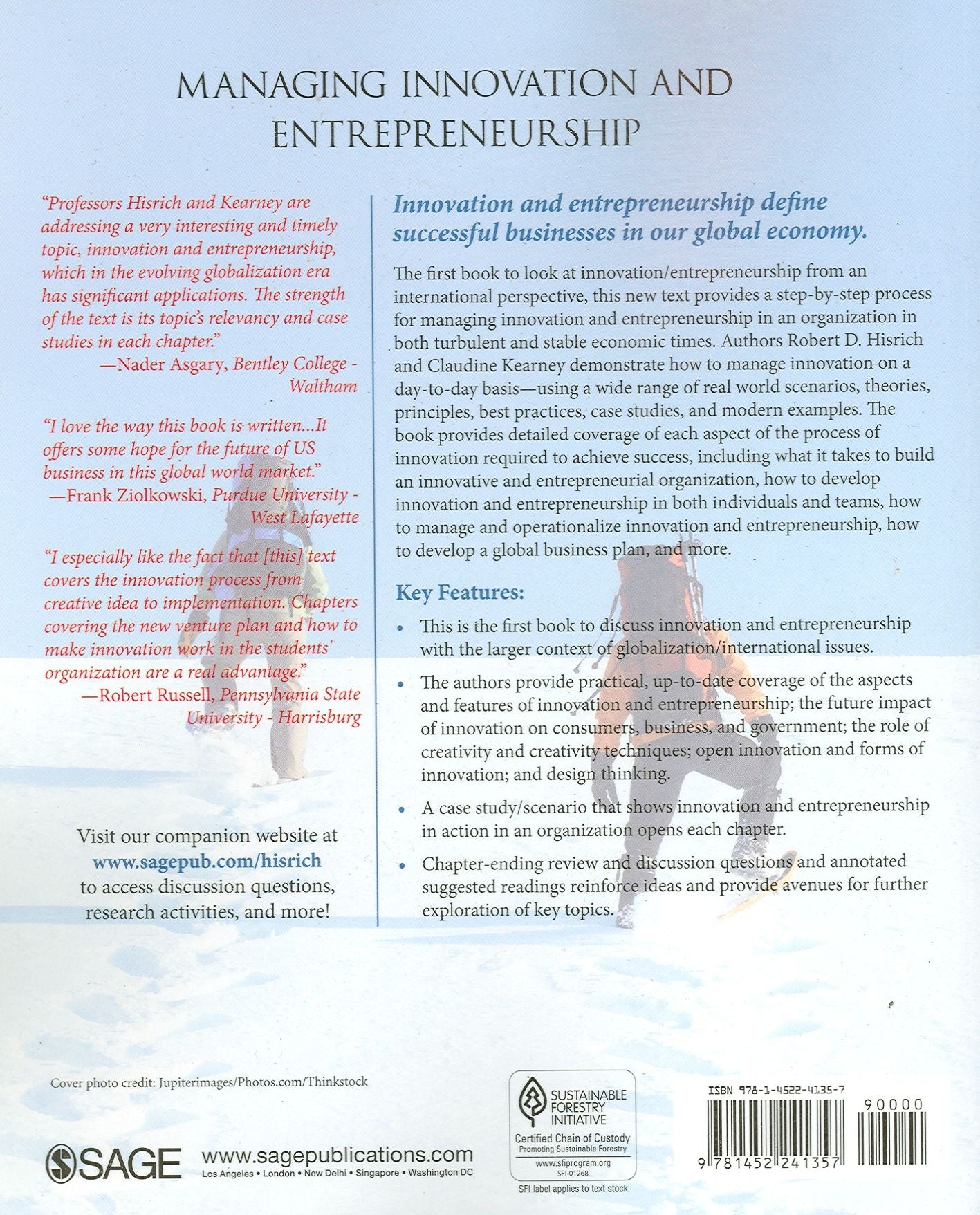 Managing Innovation and Entrepreneurship